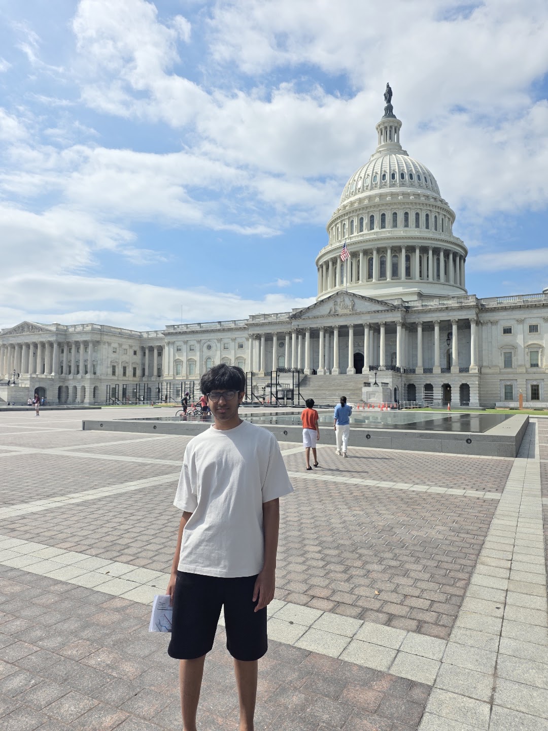 Aarav in Washington, D.C., in September 2026